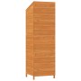 Cobertizo de jardín madera maciza de abeto marrón 55x52x174,5cm de vidaXL, Cobertizos - Ref: Foro24-152189, Precio: 196,99 €,...