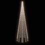 Christmas tree on flagpole 310 cold white LED lights 300 cm by vidaXL, Christmas lights - Ref: Foro24-343523, Price: 45,67 €,...