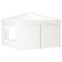 Carpa para fiestas plegable con paredes laterales blanco 3x3 m de vidaXL, Carpas y cenadores - Ref: Foro24-93524, Precio: 137...