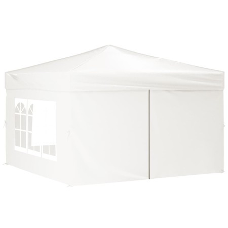 Carpa para fiestas plegable con paredes laterales blanco 3x3 m de vidaXL, Carpas y cenadores - Ref: Foro24-93524, Precio: 137...