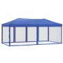 Carpa para fiestas plegable con paredes laterales azul 3x6 m de vidaXL, Carpas y cenadores - Ref: Foro24-93549, Precio: 196,9...