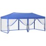 Carpa para fiestas plegable con paredes laterales azul 3x6 m de vidaXL, Carpas y cenadores - Ref: Foro24-93549, Precio: 196,9...