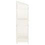 Cobertizo de jardín madera maciza de abeto blanco 55x52x174,5cm de vidaXL, Cobertizos - Ref: Foro24-152187, Precio: 166,13 €,...