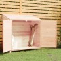 Garden shed solid fir wood 102x52x112 cm by vidaXL, Sheds - Ref: Foro24-152182, Price: 182,96 €, Discount: %