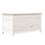 Trunk for cushions in solid white fir wood 100x50x56 cm by vidaXL, Outdoor storage boxes - Ref: Foro24-152167, Price: 153,71 ...