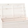 Trunk for cushions in solid white fir wood 100x50x56 cm by vidaXL, Outdoor storage boxes - Ref: Foro24-152167, Price: 153,71 ...