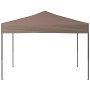 Carpa para fiestas plegable gris taupe 3x3 m de vidaXL, Carpas y cenadores - Ref: Foro24-93519, Precio: 96,53 €, Descuento: %