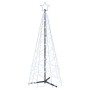 Conical Christmas tree 200 cold white LEDs 70x180 cm by vidaXL, Christmas trees - Ref: Foro24-343502, Price: 63,66 €, Discoun...