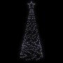 Conical Christmas tree 200 cold white LEDs 70x180 cm by vidaXL, Christmas trees - Ref: Foro24-343502, Price: 63,66 €, Discoun...