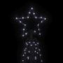 Conical Christmas tree 200 cold white LEDs 70x180 cm by vidaXL, Christmas trees - Ref: Foro24-343502, Price: 63,66 €, Discoun...