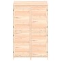 Cobertizo de jardín madera maciza de abeto 102x52x174,5 cm de vidaXL, Cobertizos - Ref: Foro24-152190, Precio: 262,63 €, Desc...