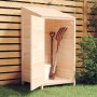 Cobertizo de jardín madera de abeto maciza 55x52x112 cm de vidaXL, Cobertizos - Ref: Foro24-152178, Precio: 103,48 €, Descuen...