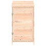 Cobertizo de jardín madera de abeto maciza 55x52x112 cm de vidaXL, Cobertizos - Ref: Foro24-152178, Precio: 103,48 €, Descuen...