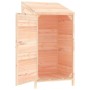 Cobertizo de jardín madera de abeto maciza 55x52x112 cm de vidaXL, Cobertizos - Ref: Foro24-152178, Precio: 103,48 €, Descuen...