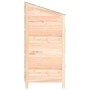 Cobertizo de jardín madera de abeto maciza 55x52x112 cm de vidaXL, Cobertizos - Ref: Foro24-152178, Precio: 103,48 €, Descuen...