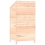 Cobertizo de jardín madera de abeto maciza 55x52x112 cm de vidaXL, Cobertizos - Ref: Foro24-152178, Precio: 103,48 €, Descuen...