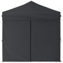 Carpa de fiesta plegable con paredes laterales antracita 2x2 m de vidaXL, Carpas y cenadores - Ref: Foro24-93502, Precio: 119...