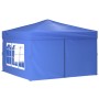 Carpa para fiestas plegable con paredes laterales azul 3x3 m de vidaXL, Carpas y cenadores - Ref: Foro24-93521, Precio: 133,5...