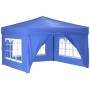 Carpa para fiestas plegable con paredes laterales azul 3x3 m de vidaXL, Carpas y cenadores - Ref: Foro24-93521, Precio: 133,5...