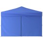 Carpa para fiestas plegable con paredes laterales azul 3x3 m de vidaXL, Carpas y cenadores - Ref: Foro24-93521, Precio: 133,5...