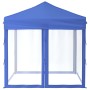 Faltbares Partyzelt mit Seitenwänden blau 2x2 m von vidaXL, Zelte und Pavillons - Ref: Foro24-93507, Preis: 101,24 €, Rabatt: %