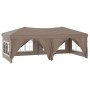 Carpa para fiestas plegable con paredes gris taupé 3x6 m de vidaXL, Carpas y cenadores - Ref: Foro24-93547, Precio: 213,20 €,...