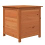 Chest for cushions solid brown fir wood 50x50x56 cm by vidaXL, Outdoor storage boxes - Ref: Foro24-152165, Price: 95,58 €, Di...