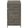 Cobertizo de jardín madera abeto maciza antracita 55x52x112 cm de vidaXL, Cobertizos - Ref: Foro24-152180, Precio: 114,51 €, ...