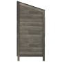 Cobertizo de jardín madera abeto maciza antracita 55x52x112 cm de vidaXL, Cobertizos - Ref: Foro24-152180, Precio: 114,51 €, ...