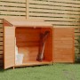 Garden shed solid brown fir wood 102x52x112 cm by vidaXL, Sheds - Ref: Foro24-152185, Price: 189,44 €, Discount: %