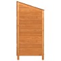 Cobertizo de jardín madera de abeto maciza marrón 102x52x112 cm de vidaXL, Cobertizos - Ref: Foro24-152185, Precio: 197,61 €,...