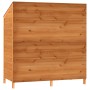 Cobertizo de jardín madera de abeto maciza marrón 102x52x112 cm de vidaXL, Cobertizos - Ref: Foro24-152185, Precio: 197,61 €,...