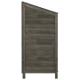 Cobertizo de jardín madera abeto maciza antracita 102x52x112 cm de vidaXL, Cobertizos - Ref: Foro24-152184, Precio: 206,84 €,...