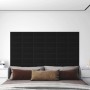 Wall panels 12 pcs black fabric 30x15 cm 0.54 m² by vidaXL, Wall covering - Ref: Foro24-343768, Price: 23,23 €, Discount: %