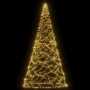 Weihnachtsbaum am Fahnenmast 500 warmweiße LEDs 300cm von vidaXL, Weihnachtsbeleuchtung - Ref: Foro24-343538, Preis: 75,95 €,...