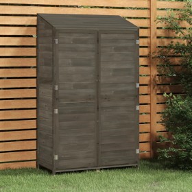 Cobertizo jardín madera maciza abeto antracita 102x52x174,5cm de vidaXL, Cobertizos - Ref: Foro24-152192, Precio: 324,58 €, D...