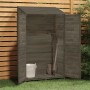 Garden shed solid anthracite fir wood 102x52x174.5cm by vidaXL, Sheds - Ref: Foro24-152192, Price: 321,63 €, Discount: %