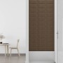 Wall panels 12 pcs brown fabric 30x15 cm 0.54 m² by vidaXL, Wall covering - Ref: Foro24-343763, Price: 29,67 €, Discount: %