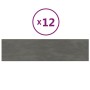 Wall panels 12 pcs dark gray velvet 60x15 cm 1.08 m² by vidaXL, Wall covering - Ref: Foro24-343836, Price: 41,77 €, Discount: %