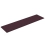 Paneles de pared 12 uds tela morado 60x15 cm 1,08 m² de vidaXL, Recubrimiento de paredes - Ref: Foro24-343822, Precio: 32,42 ...