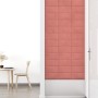 Wall panels 12 pcs pink velvet 30x15 cm 0.54 m² by vidaXL, Wall covering - Ref: Foro24-343782, Price: 30,25 €, Discount: %