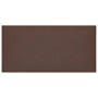 Wall panels 12 pcs brown synthetic leather 60x30 cm 2.16 m² by vidaXL, Wall covering - Ref: Foro24-343861, Price: 69,58 €, Di...