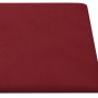 Wall panels 12 units red velvet 30x15 cm 0.54 m² by vidaXL, Wall covering - Ref: Foro24-343783, Price: 31,05 €, Discount: %