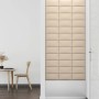 Wall panels 12 units cream-colored fabric 30x15 cm 0.54 m² by vidaXL, Wall covering - Ref: Foro24-343760, Price: 29,69 €, Dis...