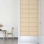 Wall panels 12 pcs cream fabric 60x30 cm 2.16 m² by vidaXL, Wall covering - Ref: Foro24-343844, Price: 68,97 €, Discount: %