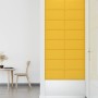 Wall panels 12 pcs yellow velvet 60x30 cm 2.16 m² by vidaXL, Wall covering - Ref: Foro24-343869, Price: 73,30 €, Discount: %