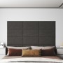 Wall panels 12 pcs dark gray fabric 60x30 cm 2.16 m² by vidaXL, Wall covering - Ref: Foro24-343846, Price: 68,28 €, Discount: %