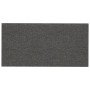 Wall panels 12 pcs dark gray fabric 60x30 cm 2.16 m² by vidaXL, Wall covering - Ref: Foro24-343846, Price: 68,28 €, Discount: %