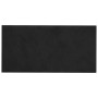 Wall panels 12 pcs black velvet 30x15 cm 0.54 m² by vidaXL, Wall covering - Ref: Foro24-343784, Price: 30,99 €, Discount: %