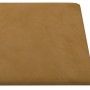 Wall panels 12 pcs brown velvet 90x15 cm 1.62 m² by vidaXL, Wall covering - Ref: Foro24-343898, Price: 43,17 €, Discount: %